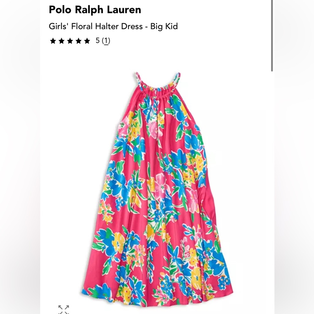 Polo by Ralph Lauren Pink Floral Dress